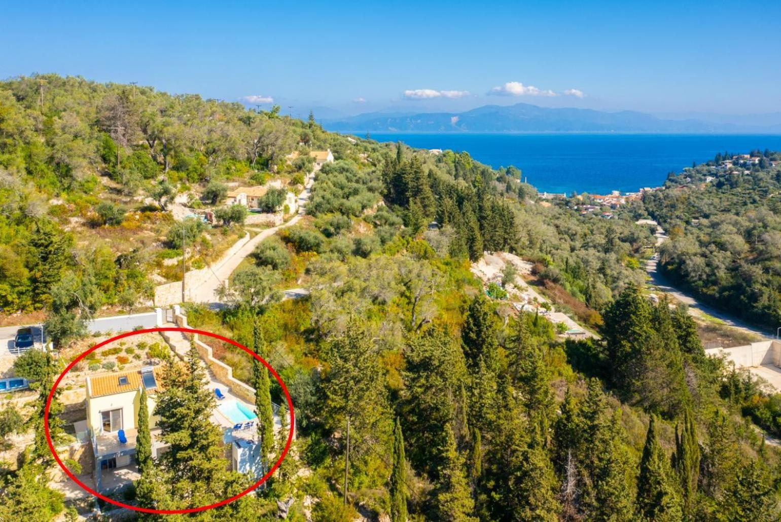 Villa Ifigeneia Gaios Luaran gambar